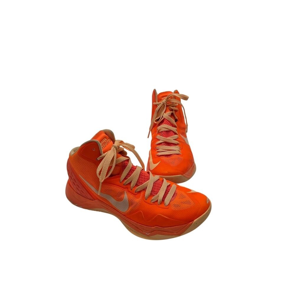 Nike Zoom Hyper Disruptor Mens Basketball Shoes 9 Orange 548180-804 Good